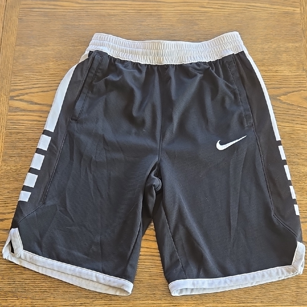 Nike Youth XL Black and Gray Athletic Shorts